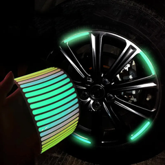 Tyre Rim Reflective Sticker