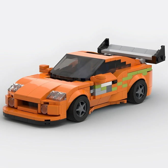 Toyota Supra MK4 Fast & Furious Building Blocks Car