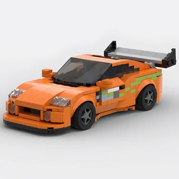 Toyota Supra MK4 Fast & Furious Building Blocks Car