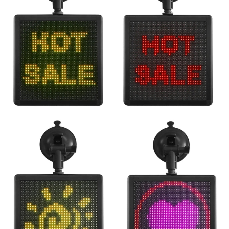 Car Portable Screen App Control LED Panel