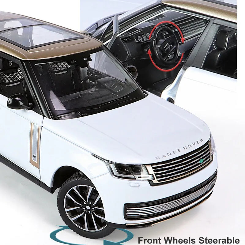 Range Rover Autobiography SV New Metal Diecast Car 1:18 (28x11 cm)
