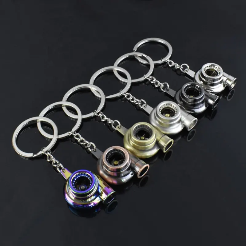 5 Pcs Set Metal Keychains Mix Designs
