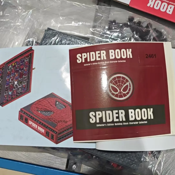 SpiderMan Book 1800+ Pieces 55 Action Figures Building Block Set