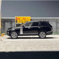 Range Rover Autobiography 50th Anniversary Edition Black 1/64 Alloy Model Car