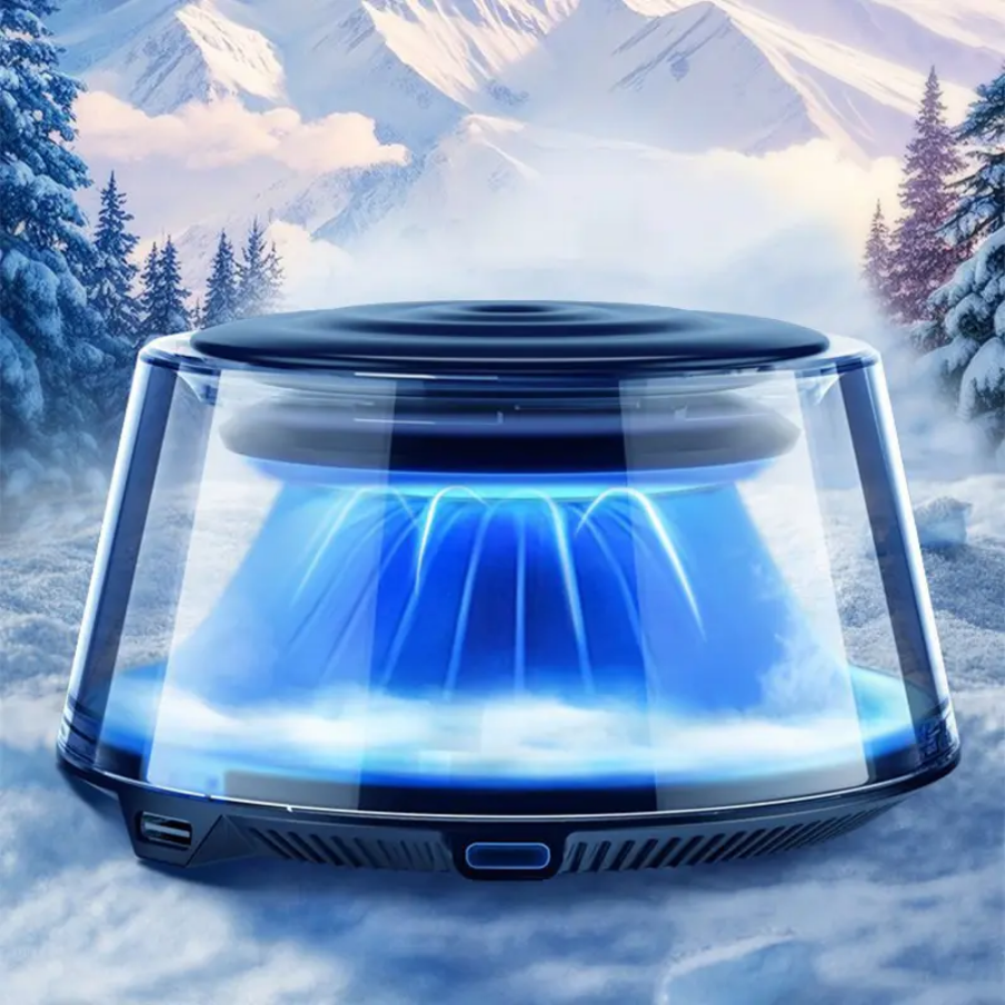 Smart Diffuser Metal Alloy Glass Cloud Landscape Perfume Aromatherapy