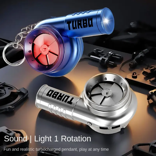 Turbo Metal LED, Sound Keychain