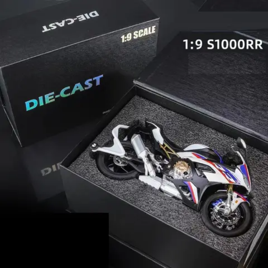 BMW S1000RR 1:9 Diecast Alloy Model Bike