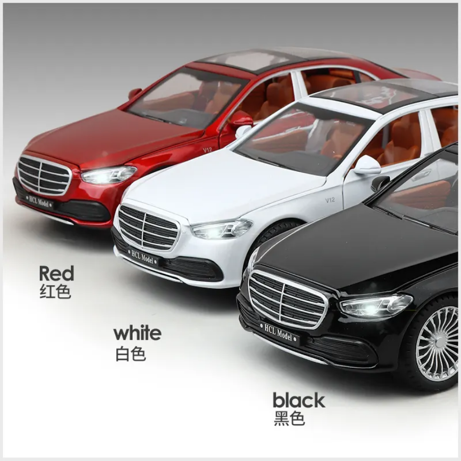 Mercedes Maybach S600L Metal Diecast Car
