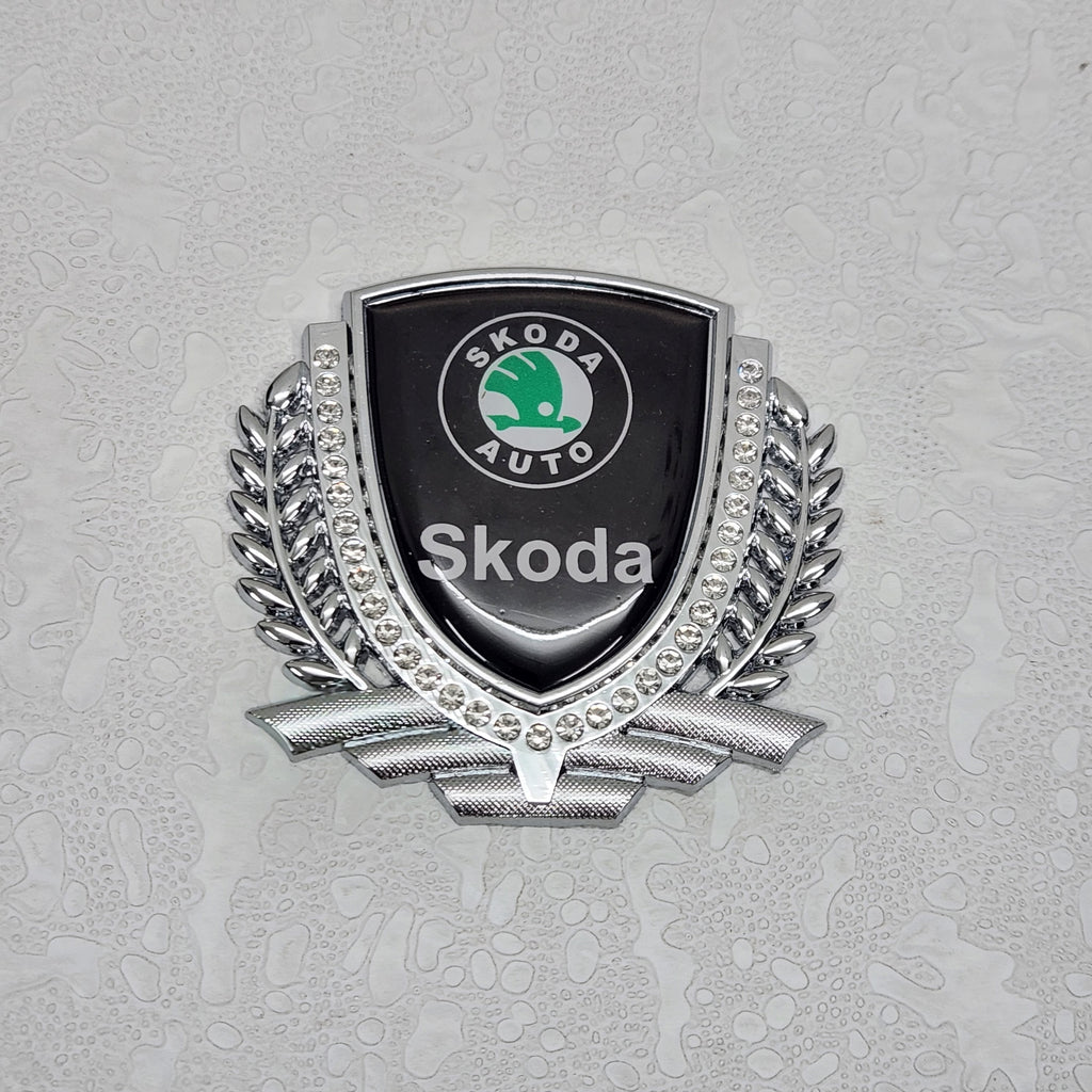 3D Owners Club v3.0 Car Metal Emblem Badge Sticker Decal (Silver) 8.3 x 8 cm