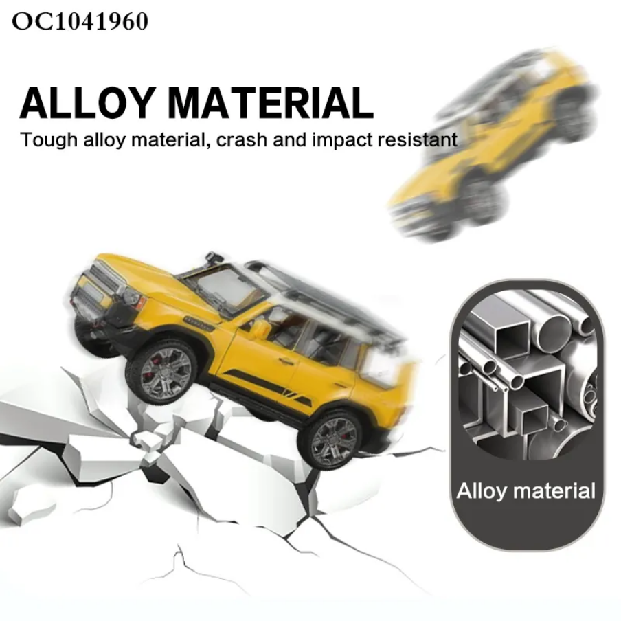 Land Cruiser Prado LC250 Metal Diecast Car