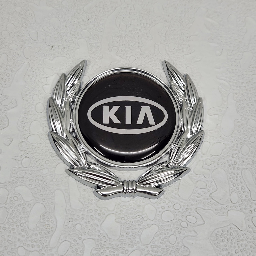3D Owners Club v4.0 Car Metal Emblem Badge Sticker Decal (Silver) 6 x 5.5 cm