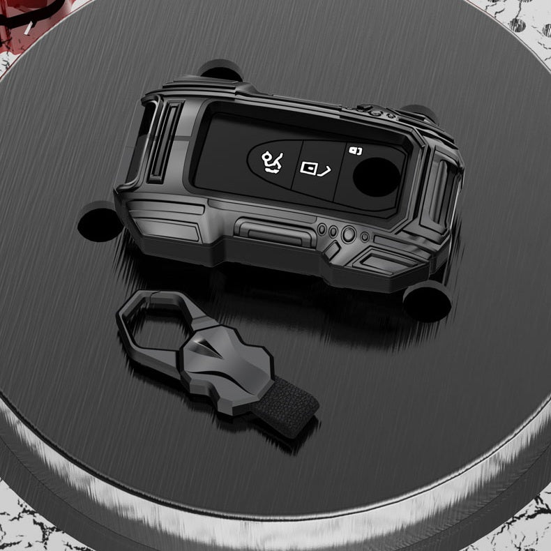 Mercedes S New Key Premium Batman Metal Alloy Keycase with Holder & Rope Chain