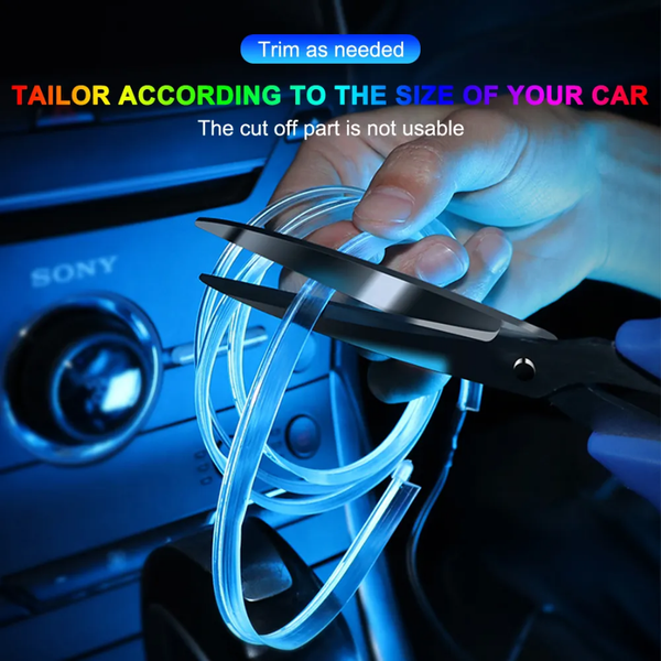 5M Ambient Light Car Interior Flexible Strip