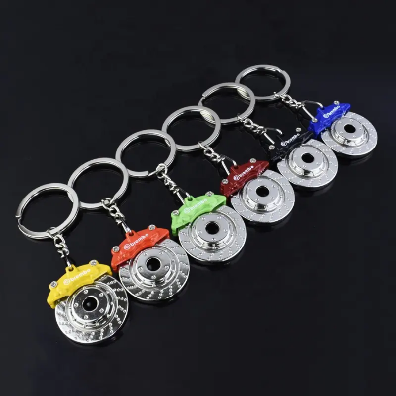 5 Pcs Set Metal Keychains Mix Designs
