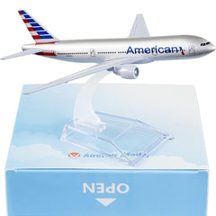 American B777 Aeroplane Diecast Model 16 CM