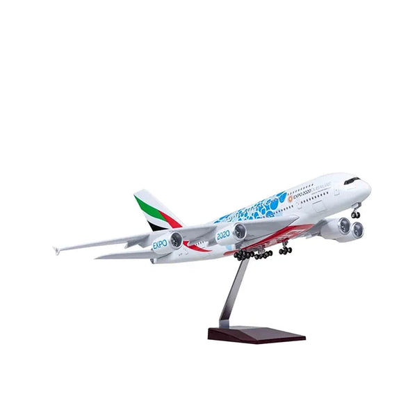 Emirates Expo A380 Aeroplane Diecast Model 30 CM