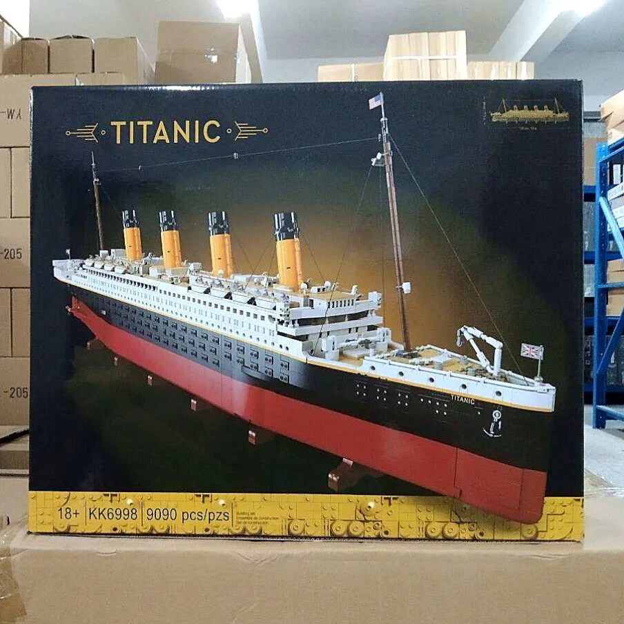 Titanic Cruise Ship Large 9090 Pcs, Building Blocks Set