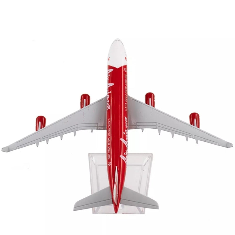Air Asia A340 Aeroplane Diecast Model 16 CM