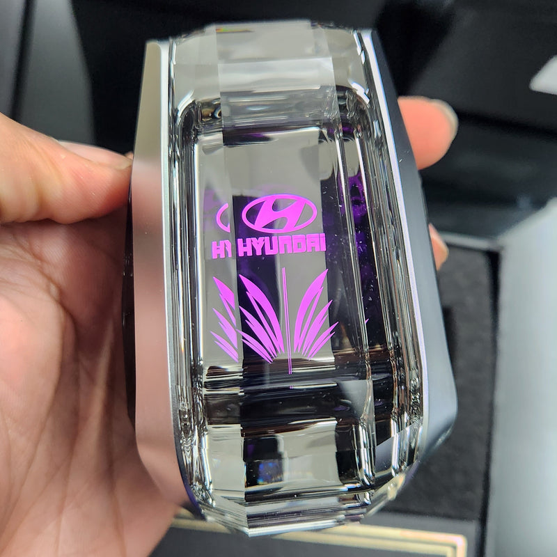 Exclusive LED Crystal Sensor Touch 7 Colors Gear Knob