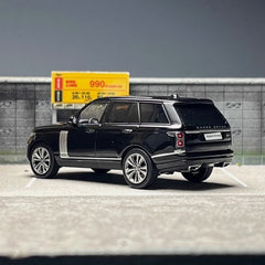 Range Rover Autobiography 50th Anniversary Edition Black 1/64 Alloy Model Car