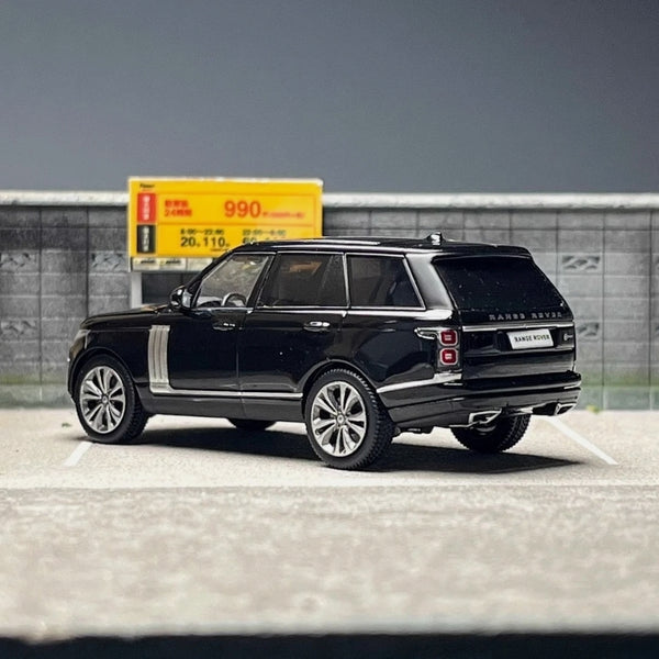Range Rover Autobiography 50th Anniversary Edition Black 1/64 Alloy Model Car
