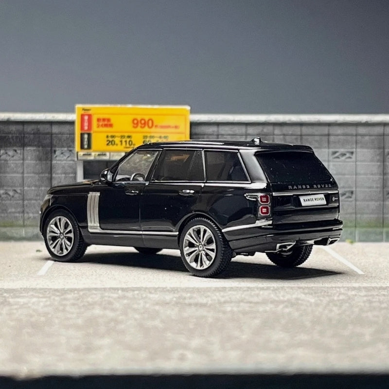 Range Rover Autobiography 50th Anniversary Edition Black 1/64 Alloy Model Car