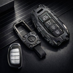 Hyundai Creta/Alcazar/i20/Venue/Aura 4 Button Key Transformer Exclusive Metal Alloy Keycase 2.0