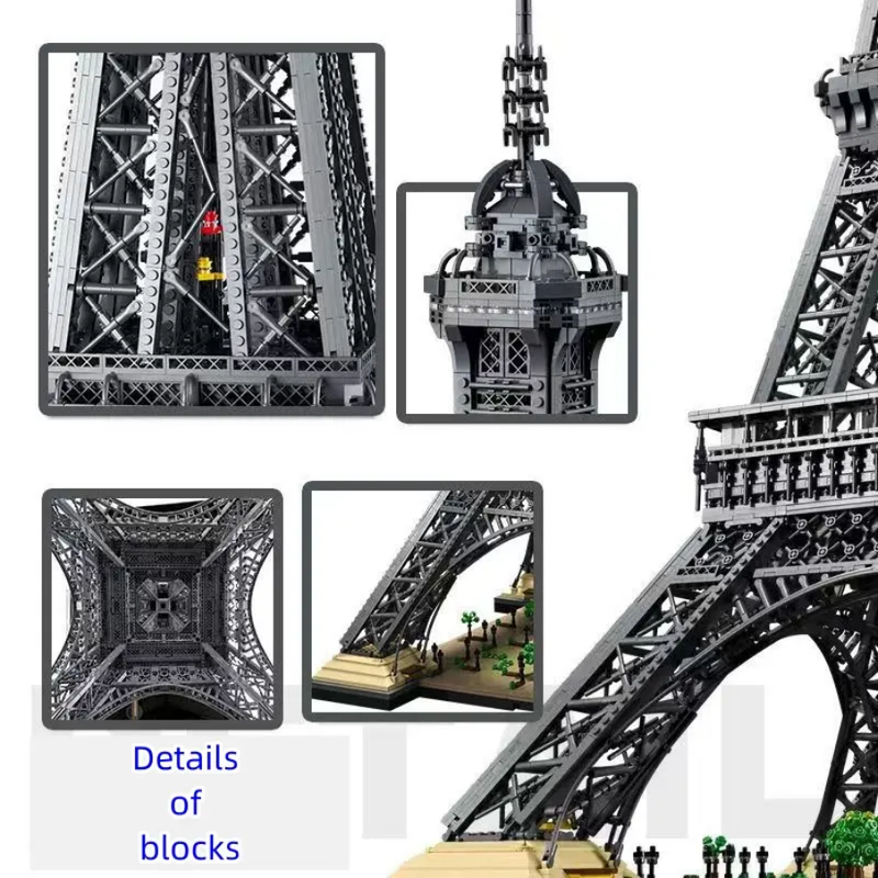 EIFFEL TOWER PARIS - FRANCE | 10001 Pcs