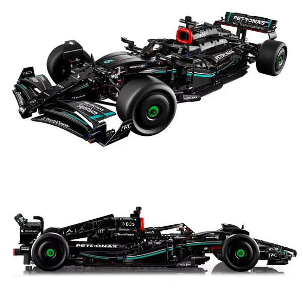 Mercedes AMG F1W14 Technique Version 1642 Pcs, 1:8 Scale Building Blocks Car
