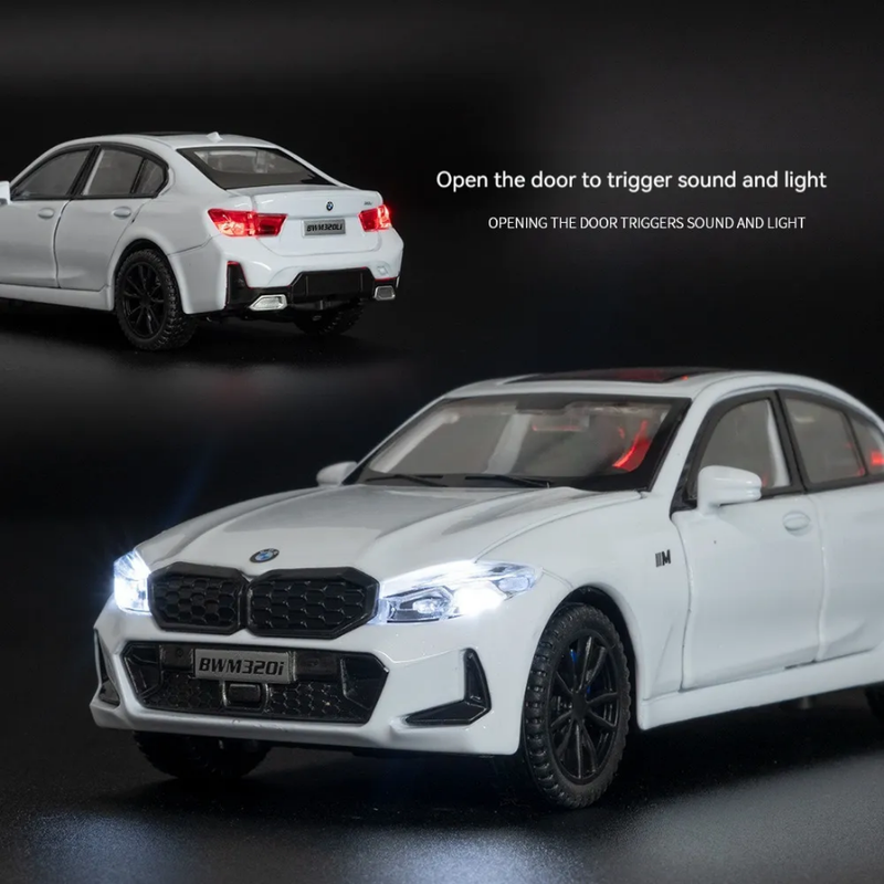 BMW 320i Metal Diecast Car (16x5 cm)