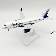 Indigo A320 Aeroplane Diecast Model 20 CM