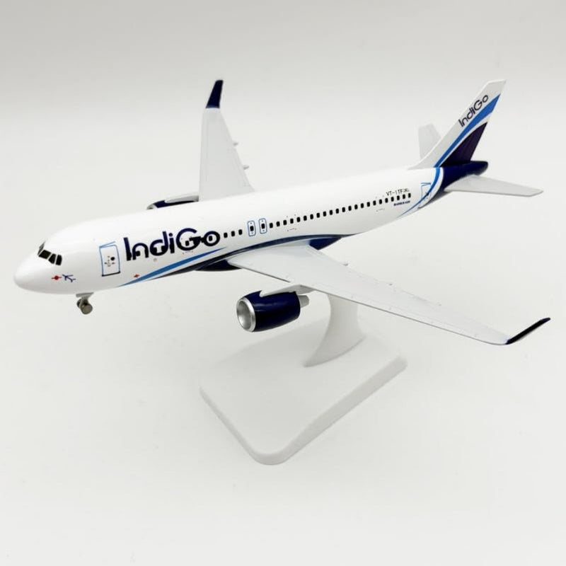 Indigo A320 Aeroplane Diecast Model 20 CM