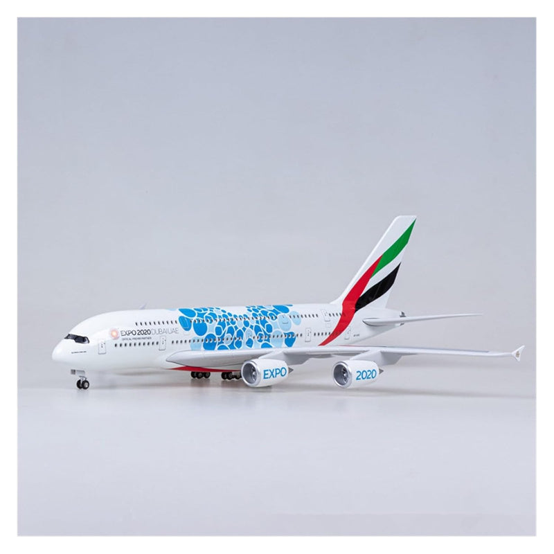 Emirates Expo A380 Aeroplane Diecast Model 30 CM
