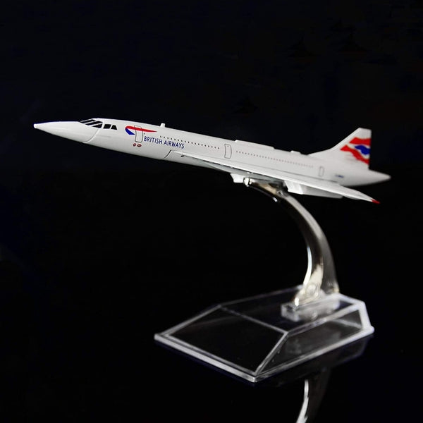British Concorde Aeroplane Diecast Model 16 CM
