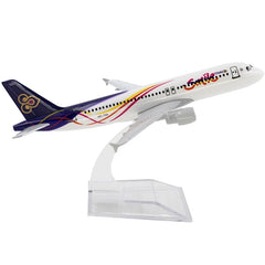 Thai Smile A320 Aeroplane Diecast Model 16 CM
