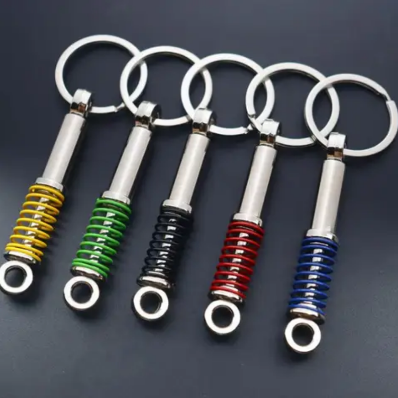 Metal Layer Keychains 5 Pcs Set Metal Keychains Mix Designs – Kaarr