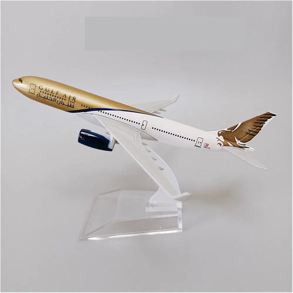 Gulf Air A330 Aeroplane Diecast Model 16 CM
