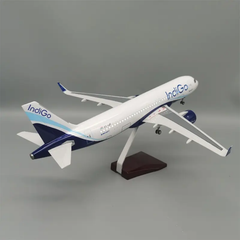 Indigo A320 Aeroplane 46cm 1/80 Scale