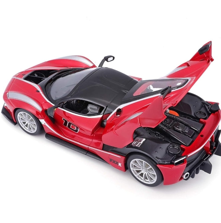 Ferrari FXX K Red Licensed Bburago 1:24 Diecast Scale Model