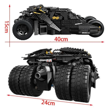 Load image into Gallery viewer, Batmobile The Knight Technique Version Building Blocks Car 1869 Pcs
