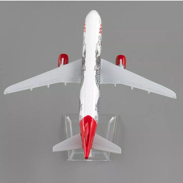 Air Asia Dragon A320 Aeroplane Diecast Model 16 CM