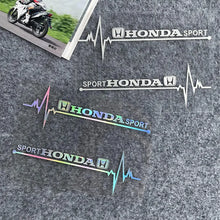 Load image into Gallery viewer, Heartbeat Brand Logo Colorful Laser Reflective Car Sticker