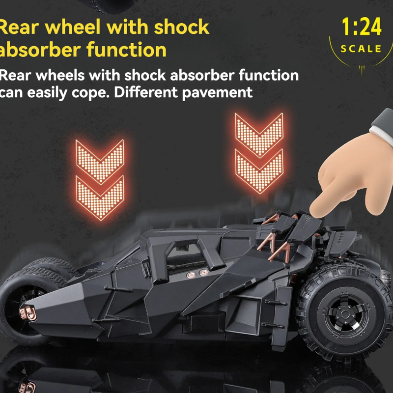 Batmobile Tumbler Dark Knight Metal Diecast Car 1:24 (20x8 cm)