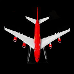 Coca Cola A380 Aeroplane Diecast Model 16 CM