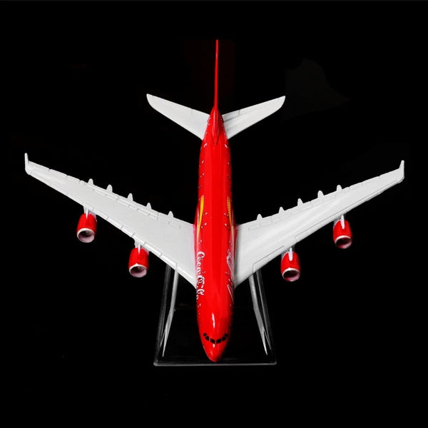 Coca Cola A380 Aeroplane Diecast Model 16 CM