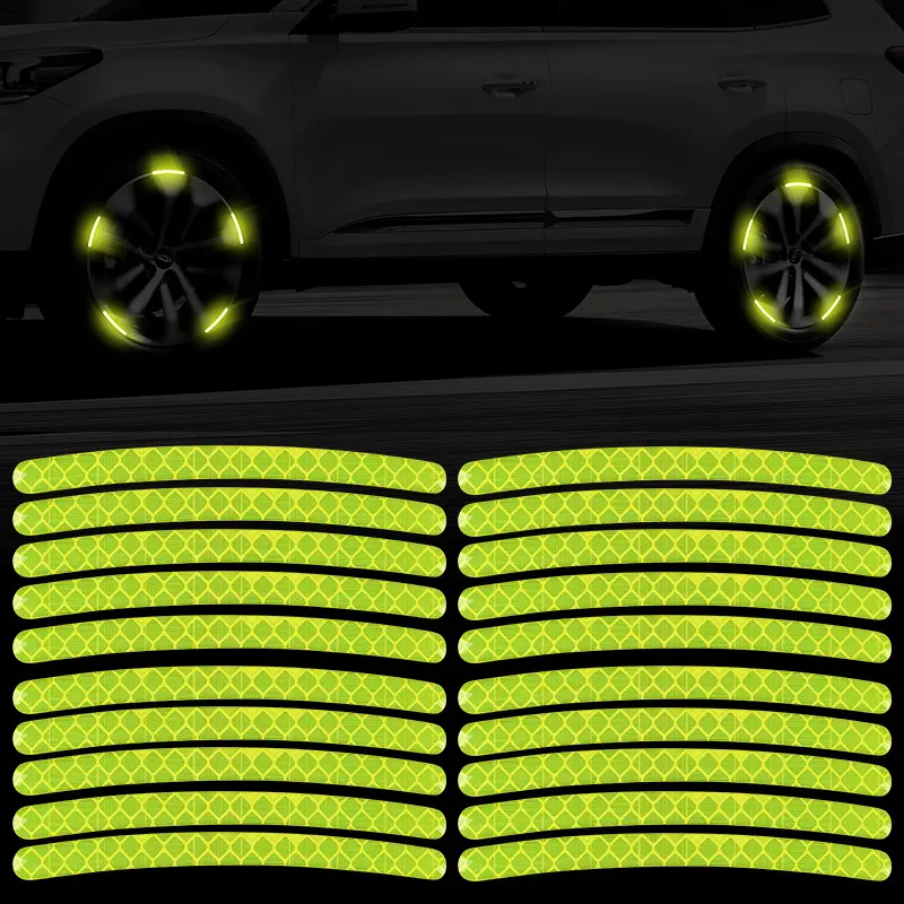 Tyre Rim Reflective Sticker
