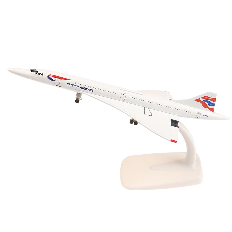 British Concorde Aeroplane Diecast Model 20 CM