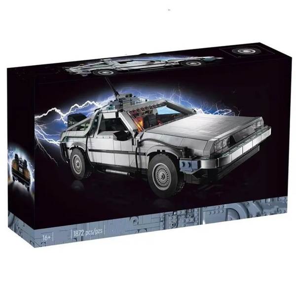 Back To The Future Time Machine 1872Pcs Building Blocks Car