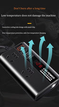 Load image into Gallery viewer, 200W On-Board Power Inverter 12/24DC to 110-220V On-Board Inverter 4 USB Ports, with Switch and LED Display