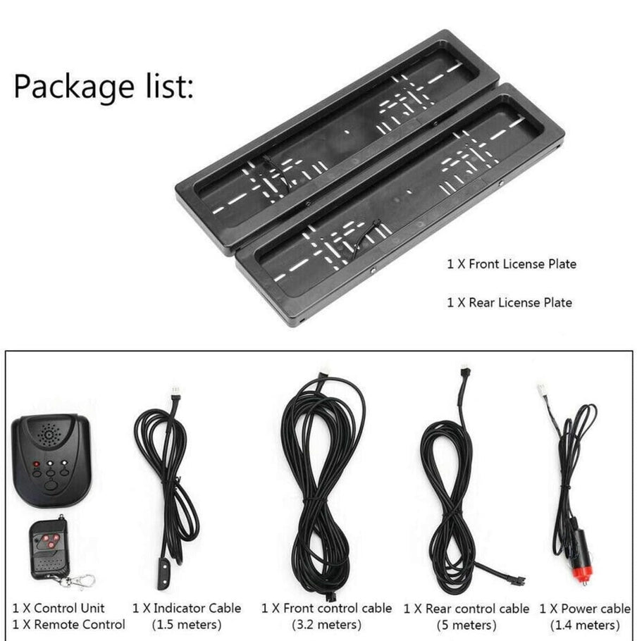 License Number Plate Electric Roller Shutter Protection Cover Kaarr